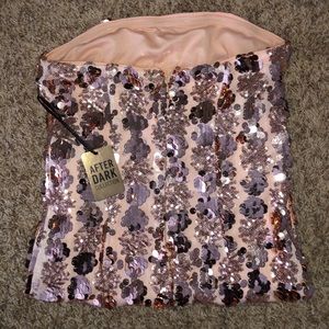 Embellished Pink Mini Dress